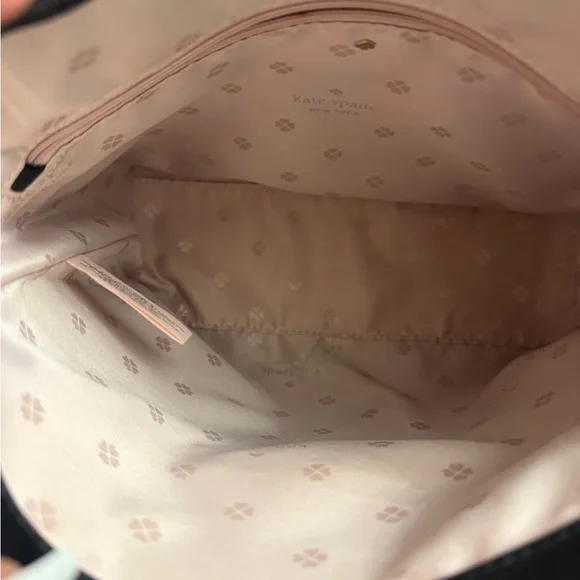 Kate Spade Backpack Shoulder Bag in Black with 3 changing flab’s - Picture 9 of 16